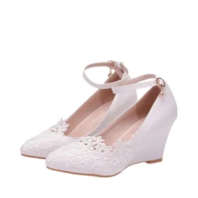 Wedge Heels, Handmade Wedding Heels
