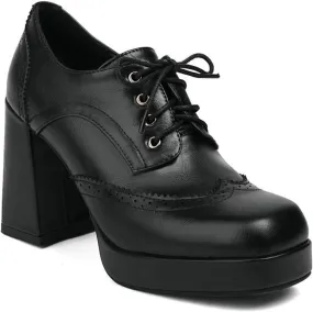 Women's Chunky Heel Wedges Comfortable Square Toe Retro Shoes for Casual Vacation Outfits